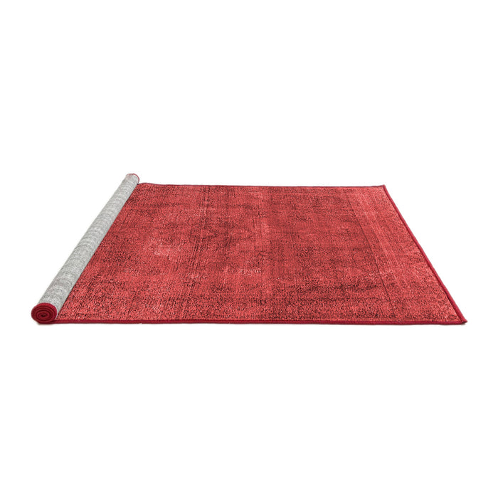 Industrial Red Washable Rugs
