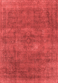 Oriental Red Industrial Rug, urb1923red