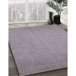 Machine Washable Industrial Modern Dark Gray Rug in a Family Room, wshurb1924