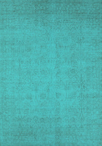 Oriental Turquoise Industrial Rug, urb1924turq