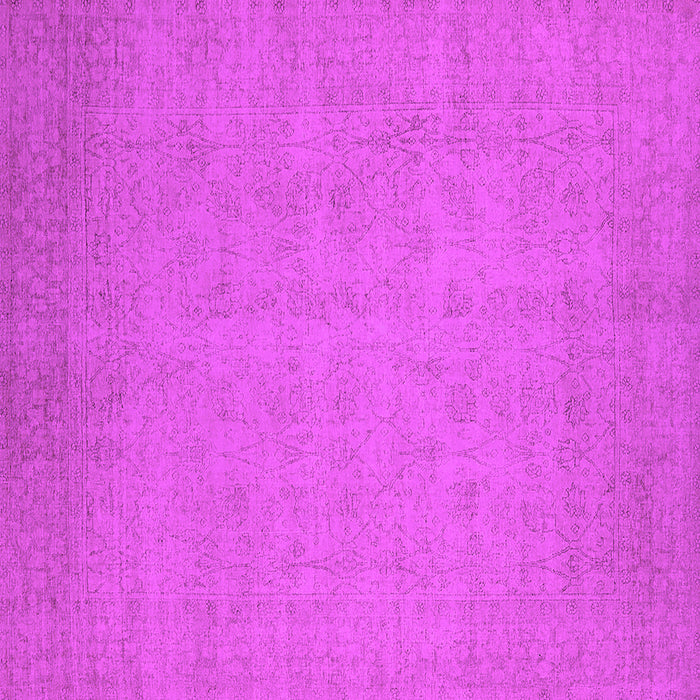 Square Oriental Pink Industrial Rug, urb1924pnk
