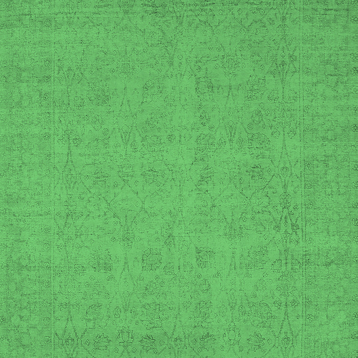 Oriental Emerald Green Industrial Rug, urb1924emgrn