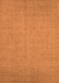 Oriental Orange Industrial Rug, urb1924org