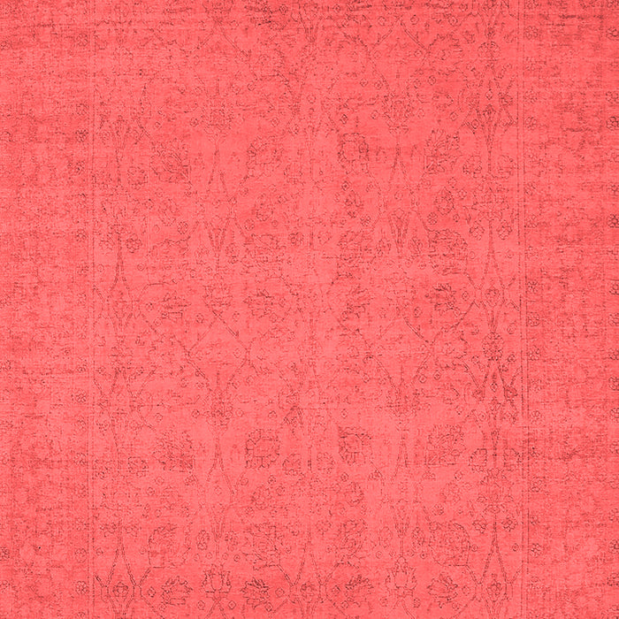 Machine Washable Oriental Red Industrial Rug, wshurb1924red