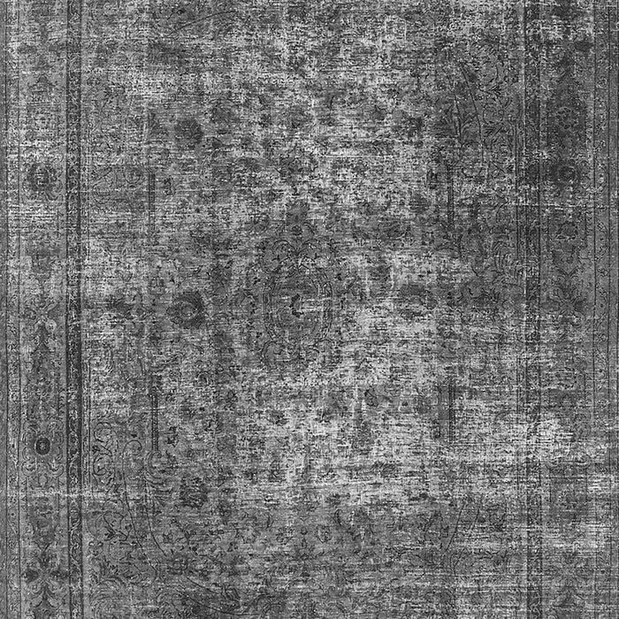 Machine Washable Oriental Gray Industrial Rug, wshurb1925gry