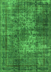 Oriental Green Industrial Rug, urb1925grn