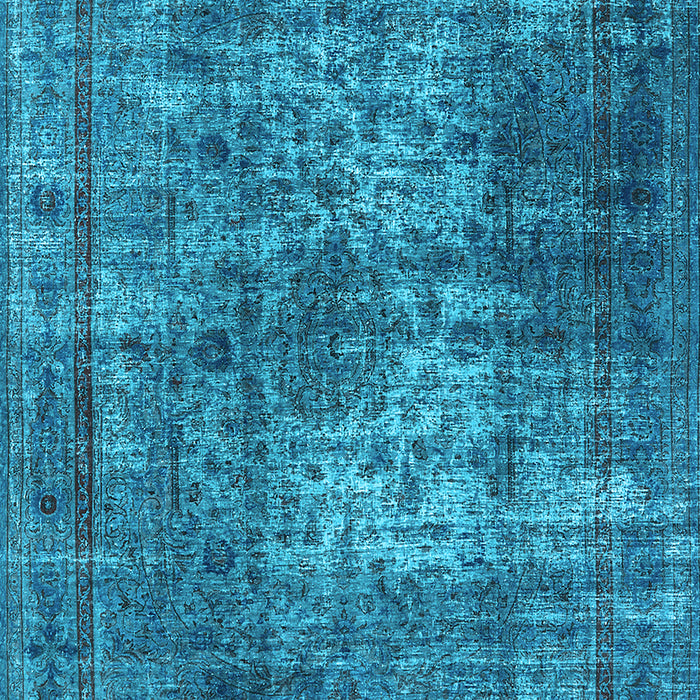 Oriental Light Blue Industrial Rug, urb1925lblu