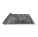 Sideview of Oriental Gray Industrial Rug, urb1925gry