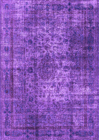 Oriental Purple Industrial Rug, urb1925pur