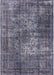 Machine Washable Industrial Modern Purple Haze Purple Rug, wshurb1925