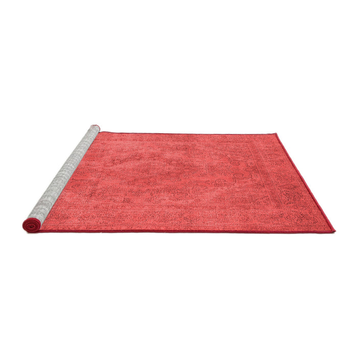 Industrial Red Washable Rugs