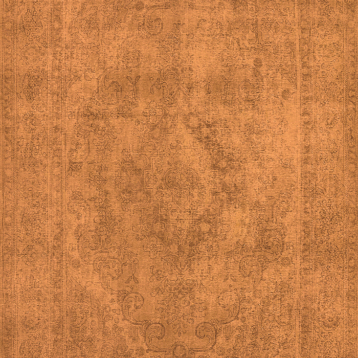 Oriental Orange Industrial Rug, urb1926org