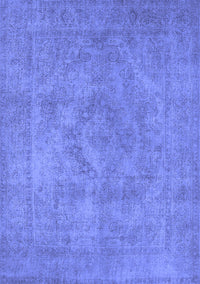 Oriental Blue Industrial Rug, urb1926blu