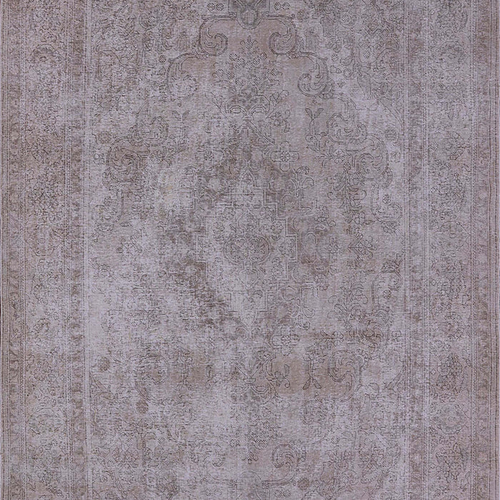Mid-Century Modern Rose Purple Oriental Rug, urb1926