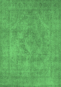 Oriental Emerald Green Industrial Rug, urb1926emgrn