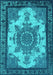 Oriental Turquoise Industrial Rug, urb1927turq