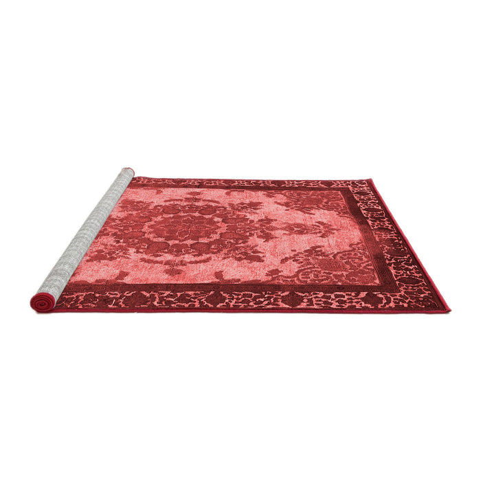 Industrial Red Washable Rugs