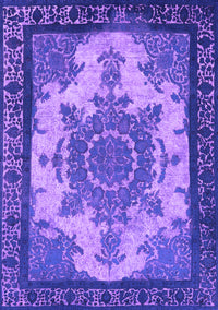 Oriental Purple Industrial Rug, urb1927pur