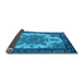 Sideview of Oriental Light Blue Industrial Rug, urb1927lblu