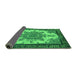 Sideview of Oriental Green Industrial Rug, urb1927grn