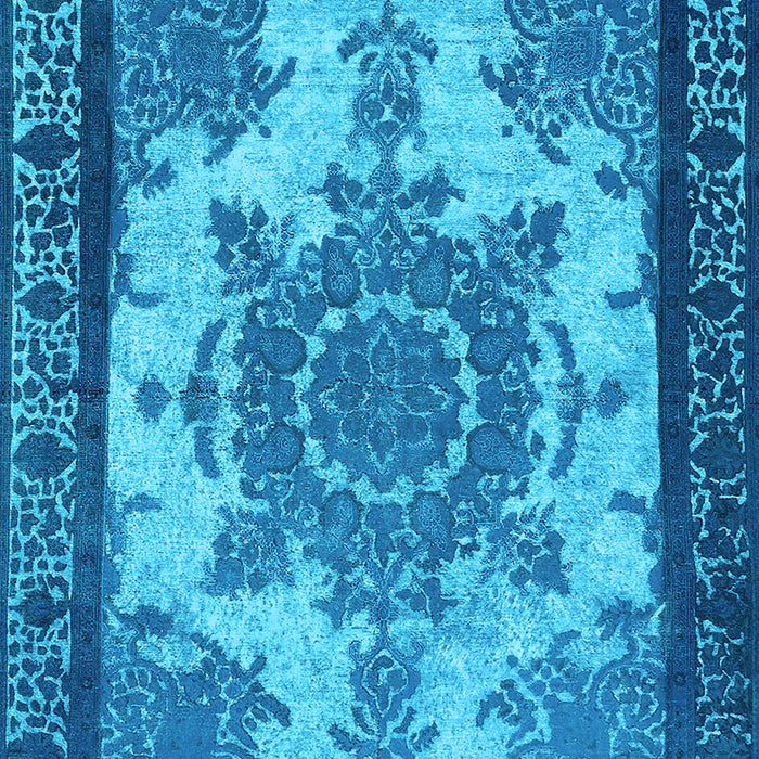 Oriental Light Blue Industrial Rug, urb1927lblu