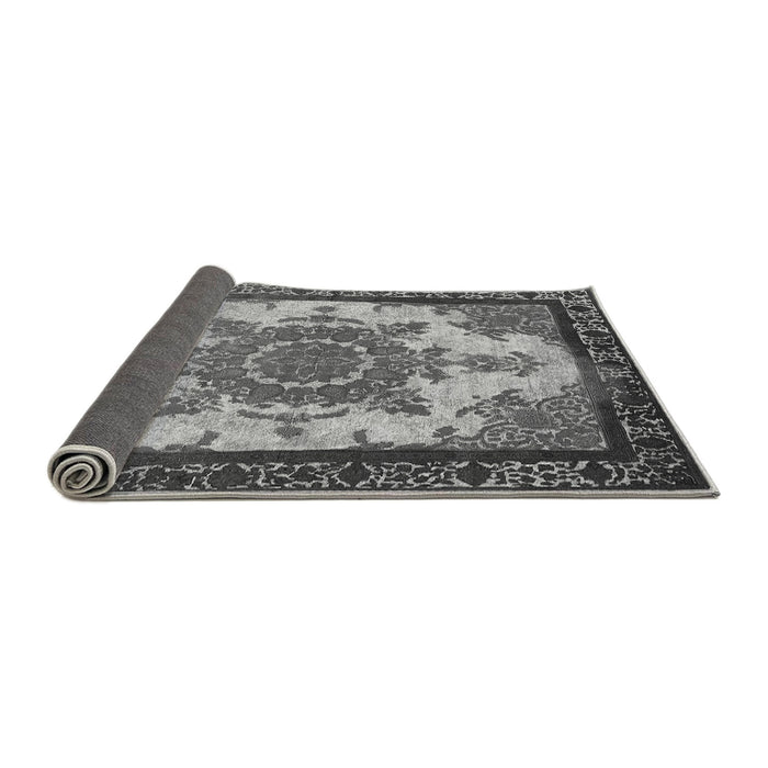 Sideview of Oriental Gray Industrial Rug, urb1927gry