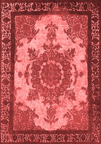 Oriental Red Industrial Rug, urb1927red