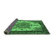 Sideview of Oriental Emerald Green Industrial Rug, urb1927emgrn