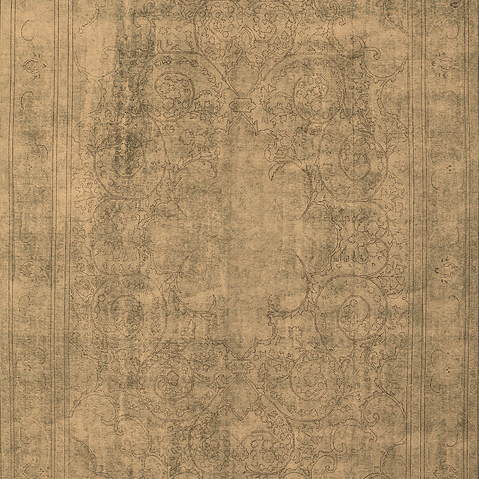 Oriental Brown Industrial Rug, urb1928brn