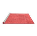 Industrial Red Washable Rugs