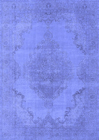 Oriental Blue Industrial Rug, urb1929blu