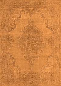 Oriental Orange Industrial Rug, urb1929org