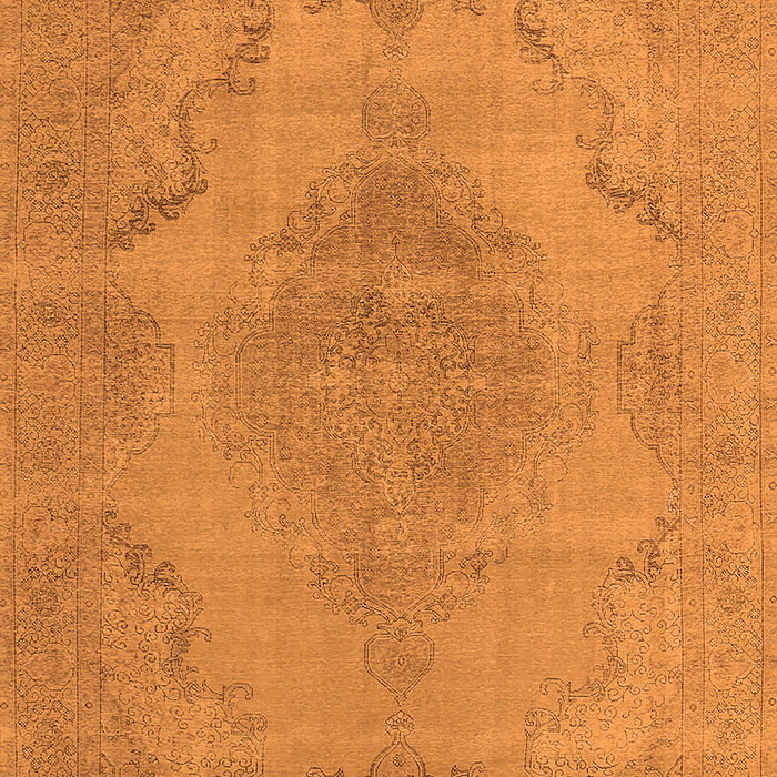 Oriental Orange Industrial Rug, urb1929org