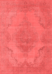 Oriental Red Industrial Rug, urb1929red