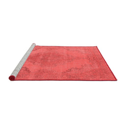 Industrial Red Washable Rugs