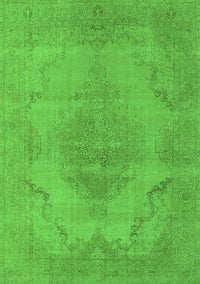 Oriental Green Industrial Rug, urb1929grn