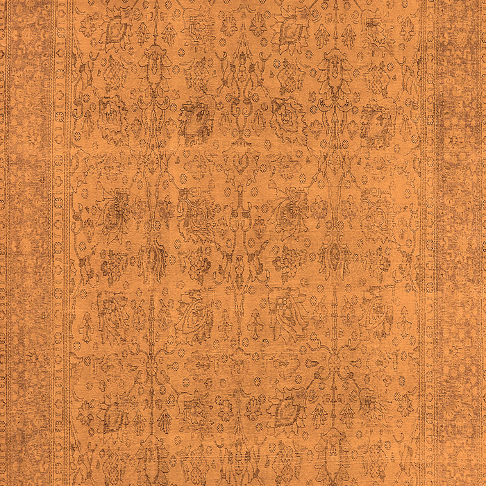 Oriental Orange Industrial Rug, urb1930org