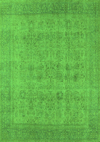 Oriental Green Industrial Rug, urb1930grn