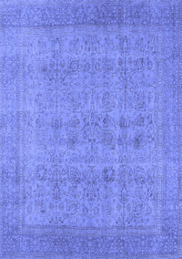 Oriental Blue Industrial Rug, urb1930blu