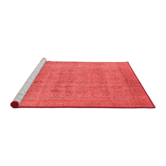 Industrial Red Washable Rugs