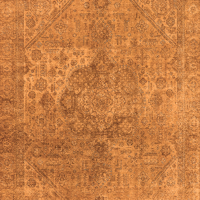 Machine Washable Oriental Orange Industrial Area Rugs, wshurb1931org