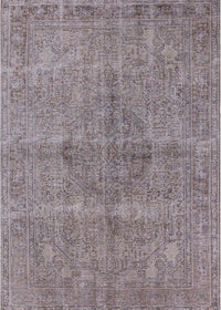 Machine Washable Industrial Modern Mauve Taupe Purple Rug, wshurb1932