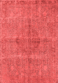 Oriental Red Industrial Rug, urb1932red