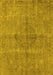 Oriental Yellow Industrial Rug, urb1932yw