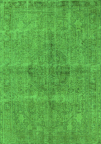 Oriental Green Industrial Rug, urb1932grn