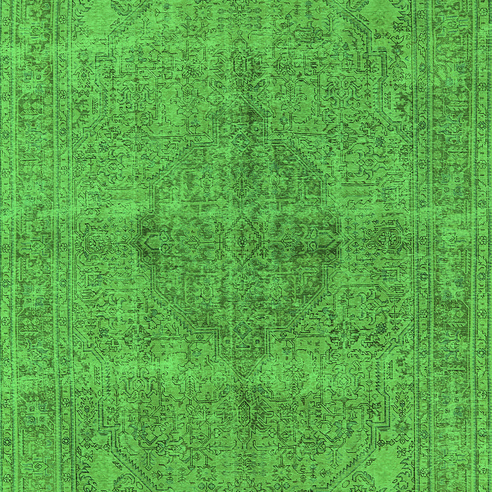 Oriental Green Industrial Rug, urb1932grn