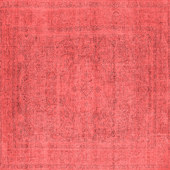 Machine Washable Oriental Red Industrial Rug, wshurb1933red