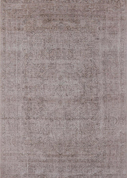 Mid-Century Modern Rose Purple Oriental Rug, urb1933