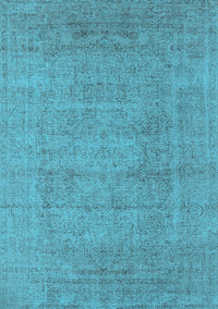 Oriental Light Blue Industrial Rug, urb1933lblu