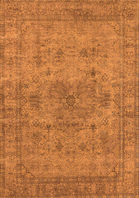 Oriental Orange Industrial Rug, urb1934org